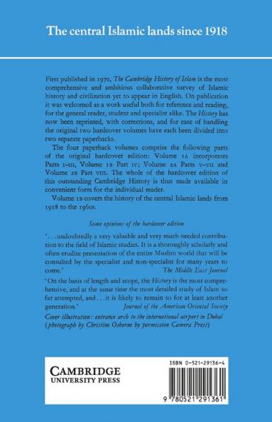 The Cambridge History of Islam