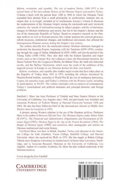 History of the Ottoman Empire and Modern Turkey