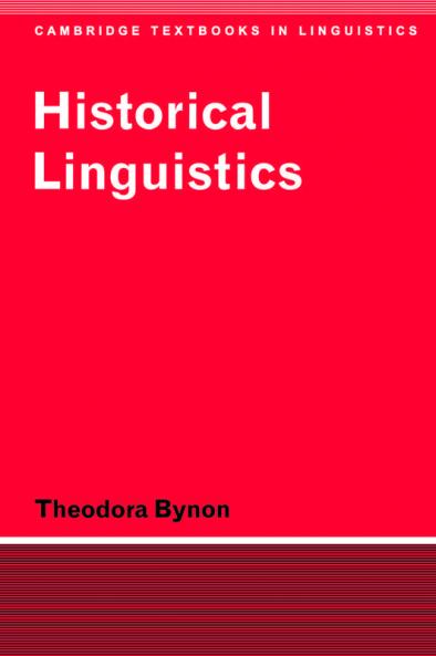 Historical Linguistics