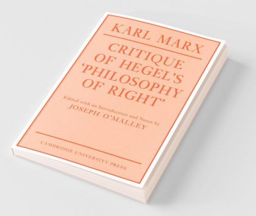 Critique of Hegel's 'Philosophy of Right'