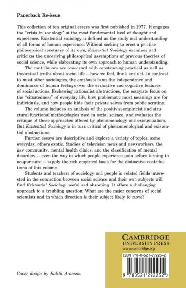 Existential Sociology