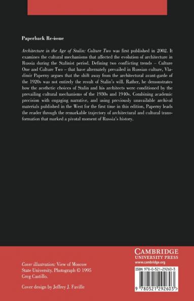Architecture in the Age of Stalin