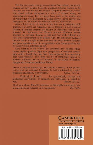 The Just War in the Middle Ages