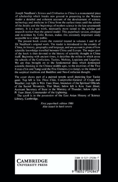 The Shorter Science and Civilisation in China