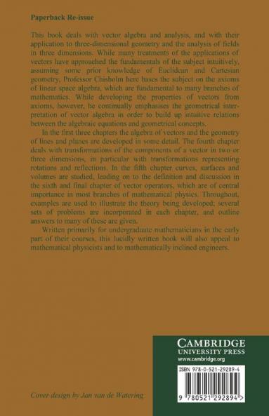 Vectors in Three-Dimensional Space