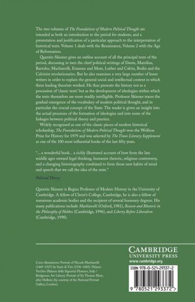 The Foundations of Modern Political Thought