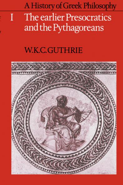 A History of Greek Philosophy