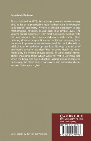 An Introduction to Radiation Dosimetry