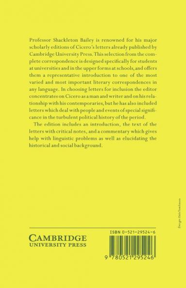 Cicero Select Letters