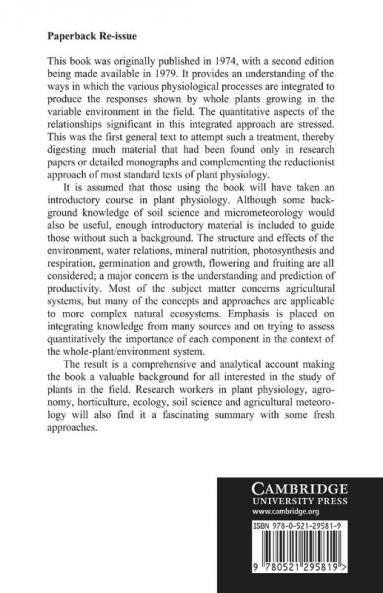 An Introduction to Crop Physiology