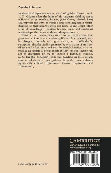 Hamlet and Other Shakespearean Essays