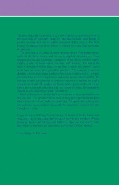 Economics and Consumer Behavior