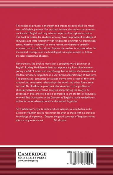 Introduction to the Grammar of English