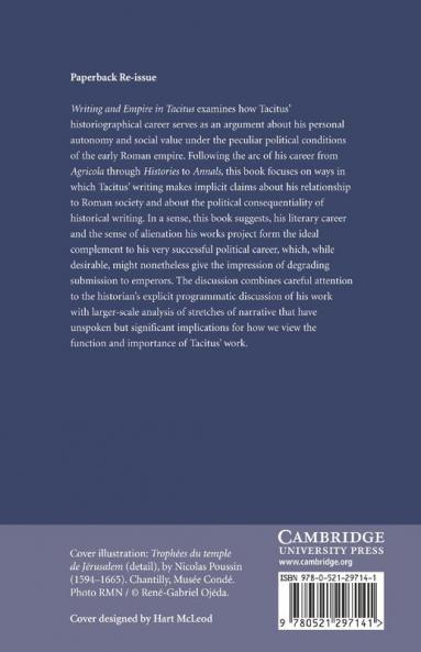 Writing and Empire in Tacitus