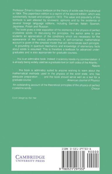 Principles of the Theory of Solids