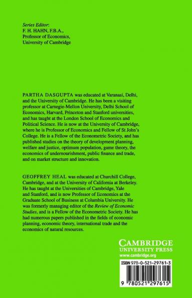 Economic Theory and Exhaustible Resources