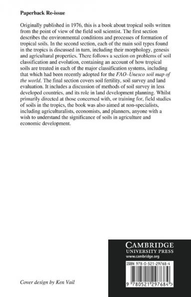 Tropical Soils & Soil Survey