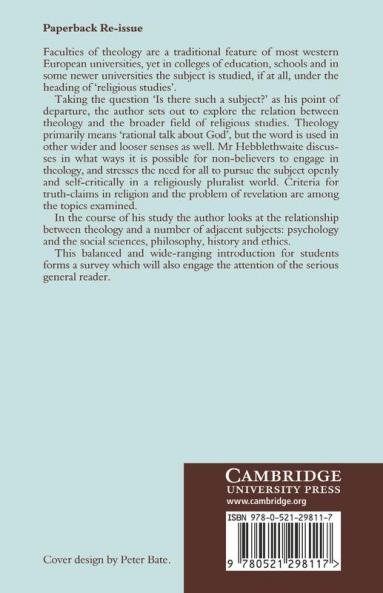 The Problems of Theology