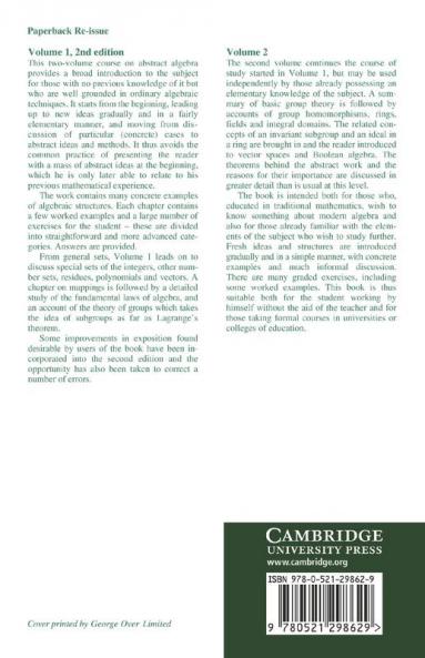 An Introduction to Abstract Algebra