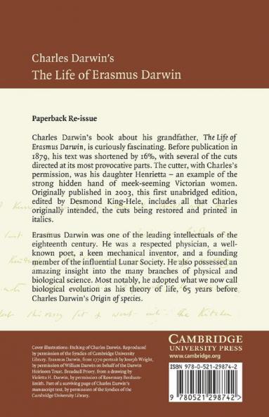 Charles Darwin's 'The Life of Erasmus Darwin'