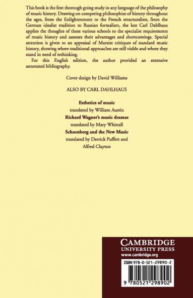 Foundations of Music History