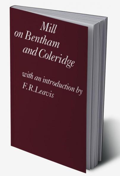 Mill on Bentham and Coleridge