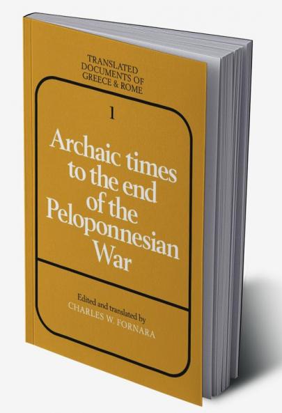 Archaic Times to the End of the Peloponnesian War