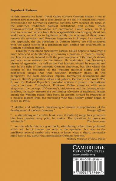The German Problem Reconsidered