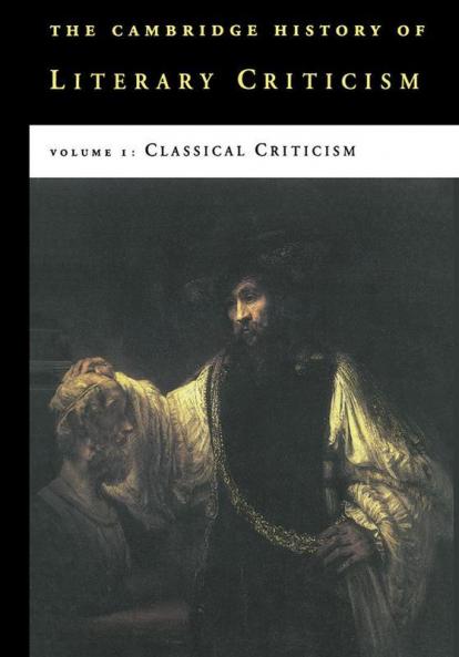 The Cambridge History of Literary Criticism