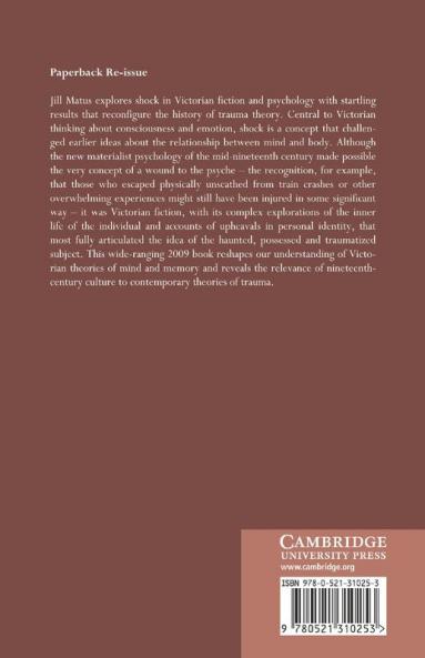 Shock Memory and the Unconscious in Victorian Fiction