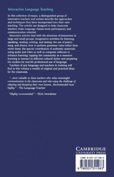 Interactive Language Teaching