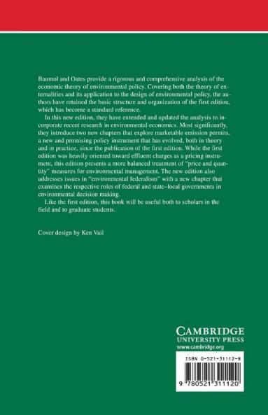 The Theory of Environmental Policy