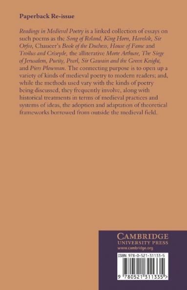 Readings in Medieval Poetry