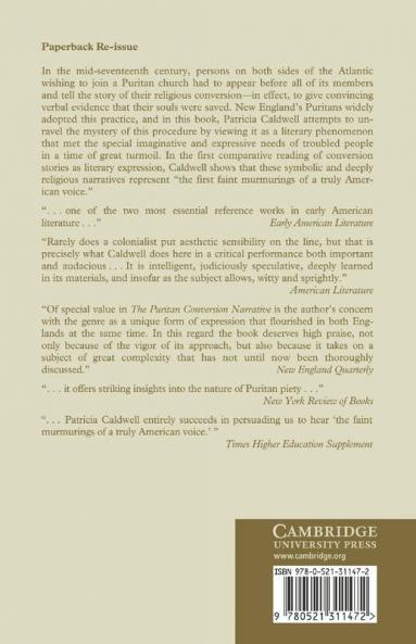 The Puritan Conversion Narrative