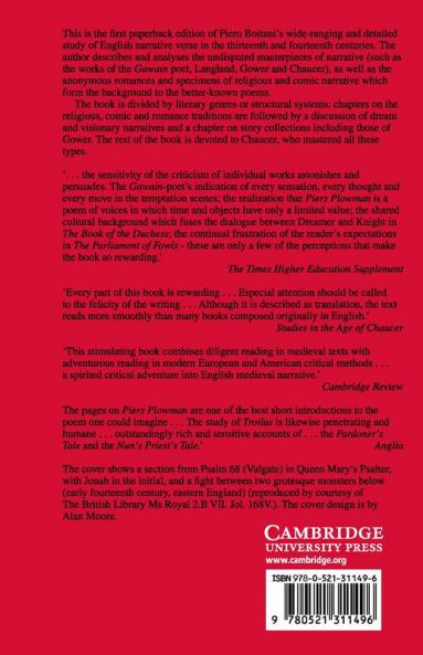 English Medieval Narrative in the Thirteenth and Fourteenth Centuries