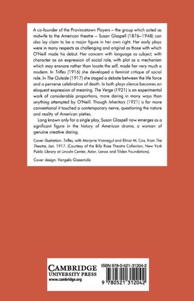 Plays by Susan Glaspell