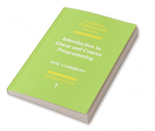 Introduction to Linear and Convex Programming
