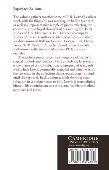 F. R. Leavis