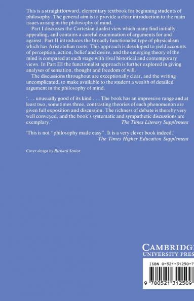 The Philosophy of Mind