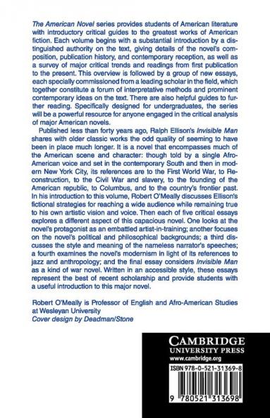 New Essays on Invisible Man