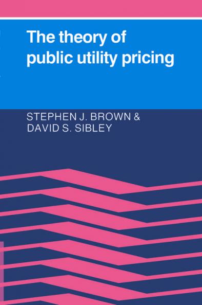 The Theory of Public Utility Pricing