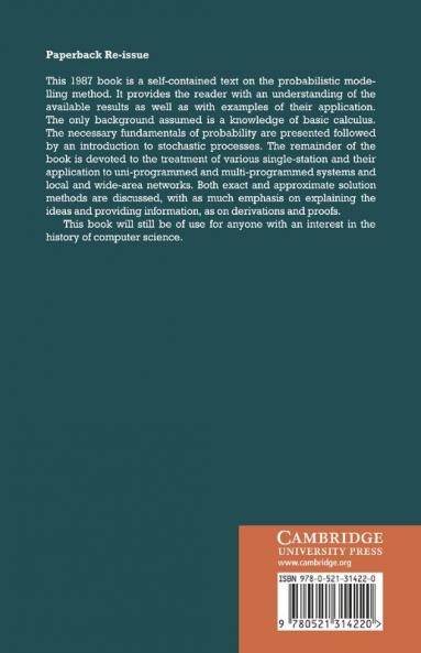 Modelling of Computer and Communication Systems