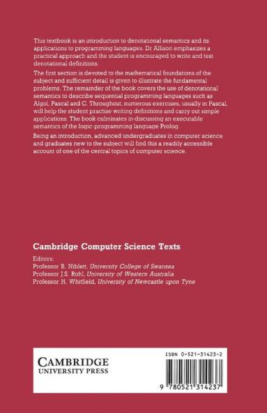 A Practical Introduction to Denotational Semantics