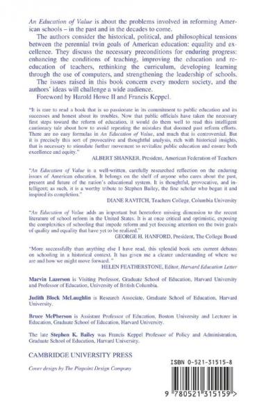 An Education of Value