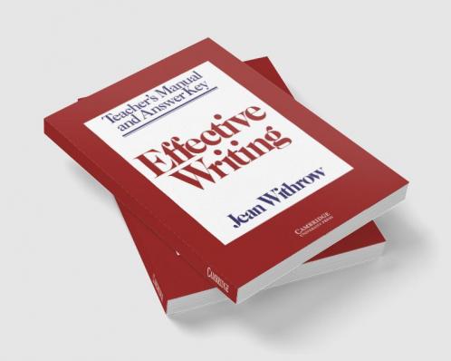 Effective Writing Teacher's Manual