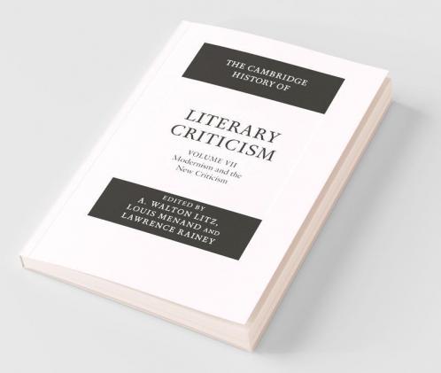Modernism and the New Criticism
