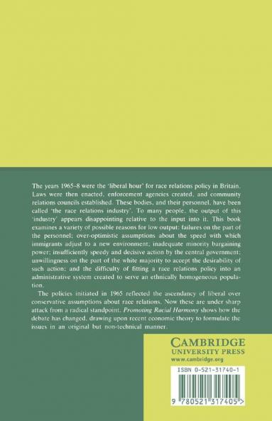 Promoting Racial Harmony