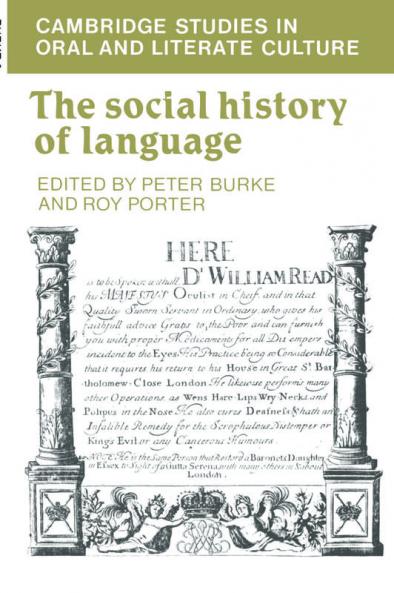 The Social History of Language