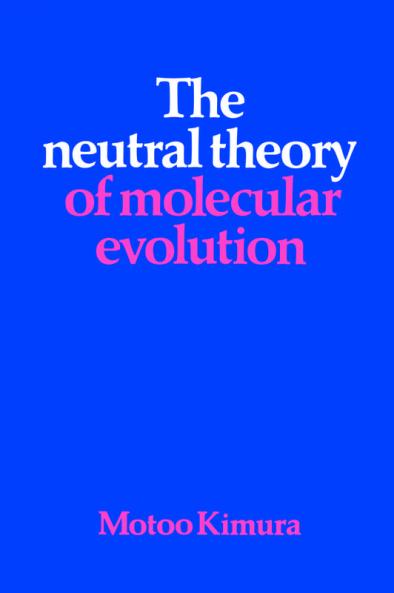 The Neutral Theory of Molecular Evolution