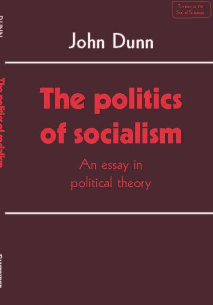 The Politics of Socialism